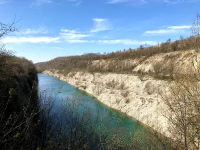 Teutoschleifchen Canyon Tour mit Hund: Smaragdgrünes Wasser und Aussichten rund um Lengerich